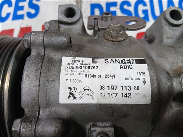 43696 – COMPRESOR AIRE ACOND. – Citroen - Imagen 5