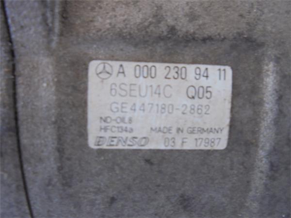 3377 – COMPRESOR AIRE ACOND. – Mercedes-Benz - Imagen 5